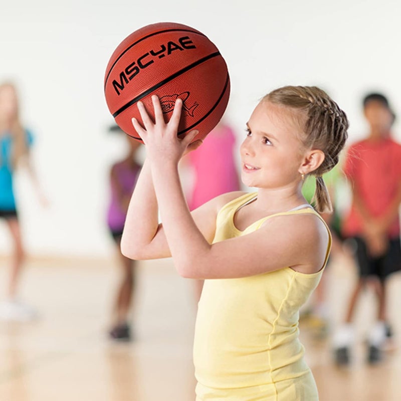 MSCYAE Kids Basketball - Size 3(22") & 5(27.5") for Backyard, Park, Pool Play & Practice for Children - Image 4
